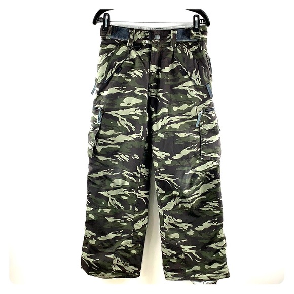 TURBINE | Snowboard Ski Camo Print Snow Pants - Picture 1 of 8